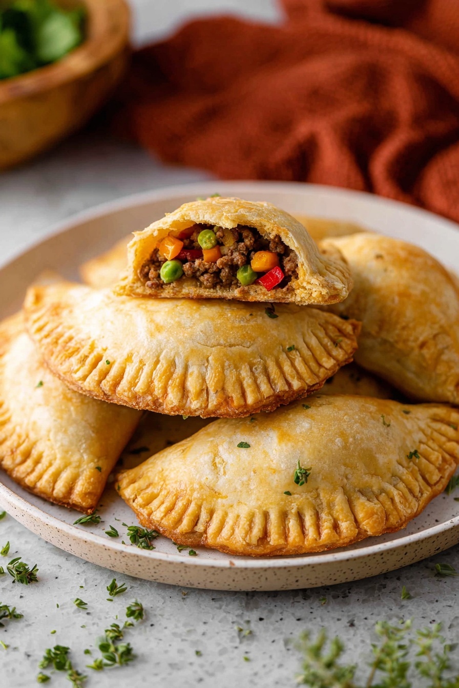 Air Fryer Empanadas - Serving Suggestion