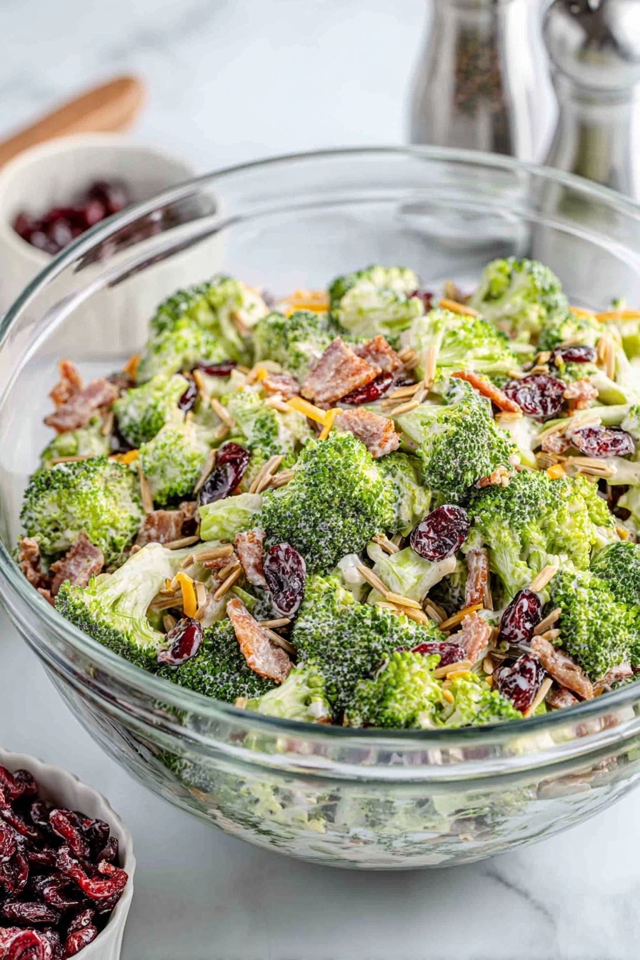 broccoli salad - Serving Suggestion