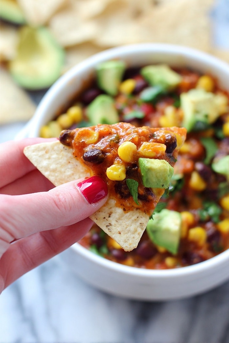 enchilada quinoa - Serving Suggestion