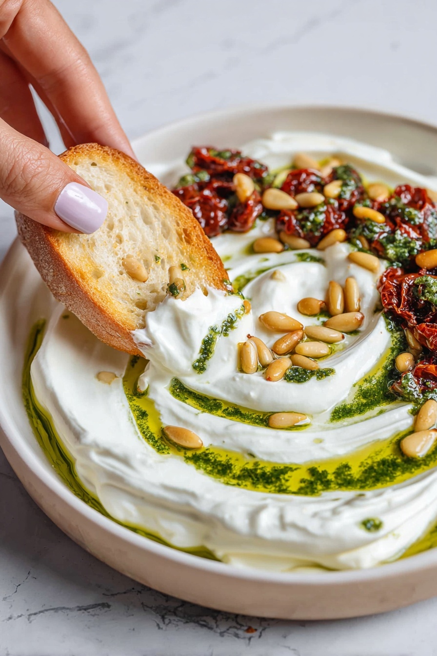 Whipped Ricotta - Serving Suggestion