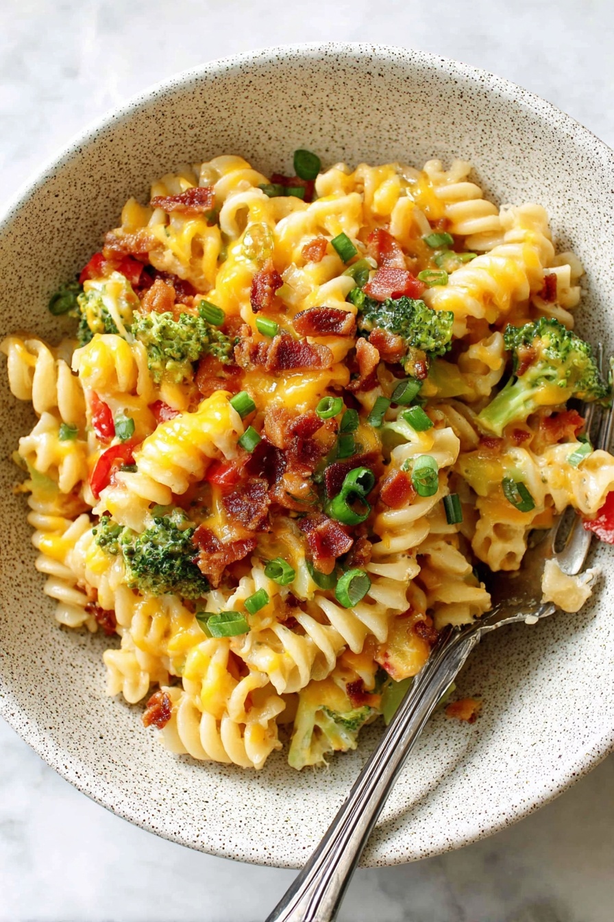 chicken bacon ranch casserole - Serving Suggestion