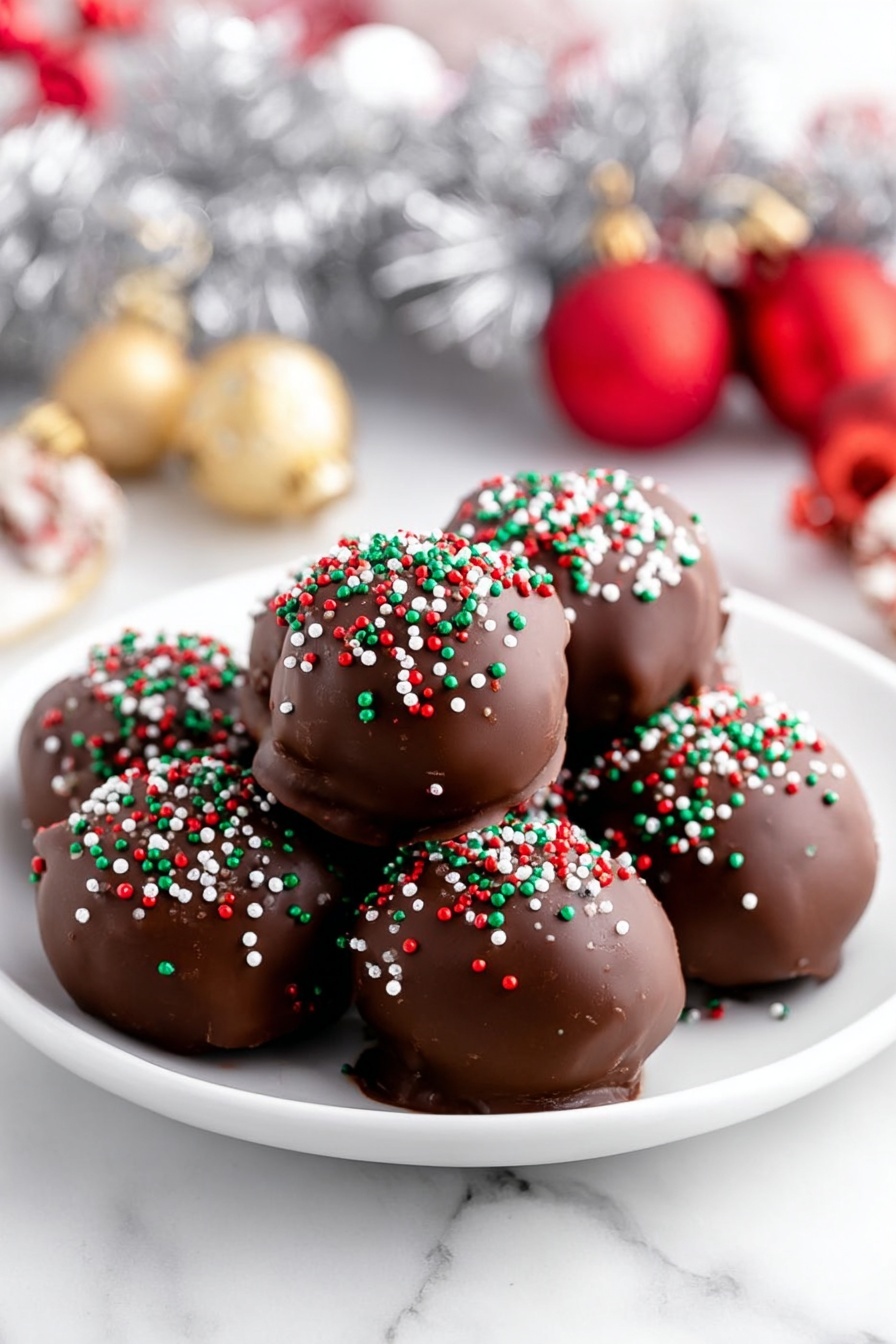 Pecan Snowball Bites - Serving Suggestion