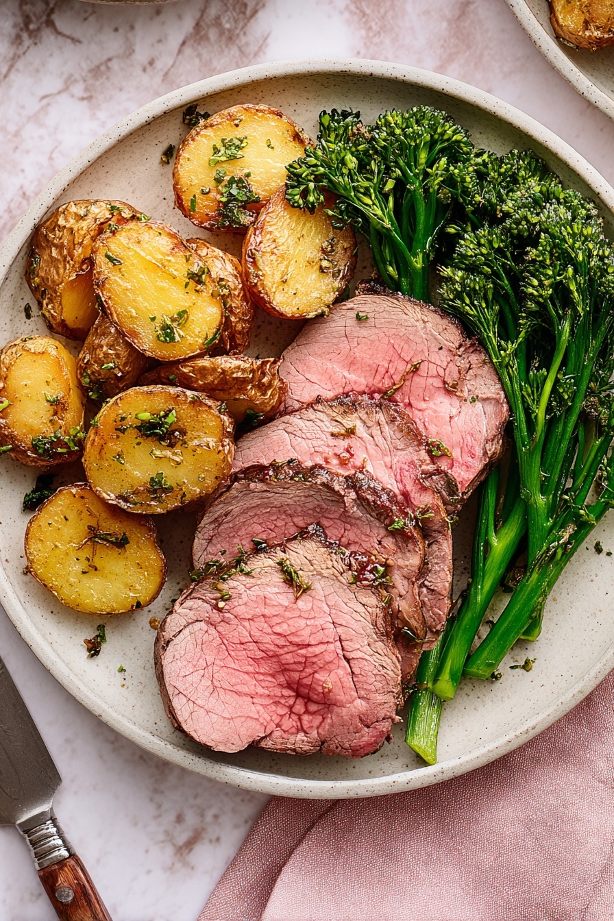roast beef tenderloin - Serving Suggestion