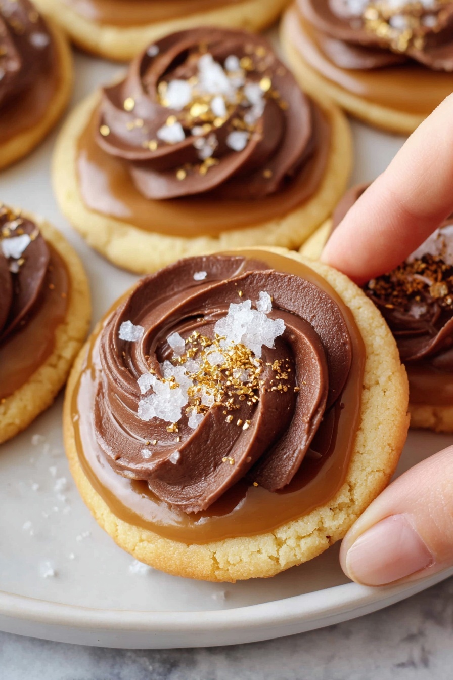 Millionaire Cookie Bars - Serving Suggestion