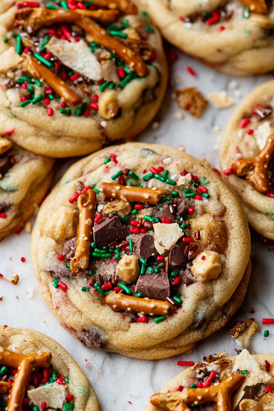Kitchen Sink Cookies - Serving Suggestion