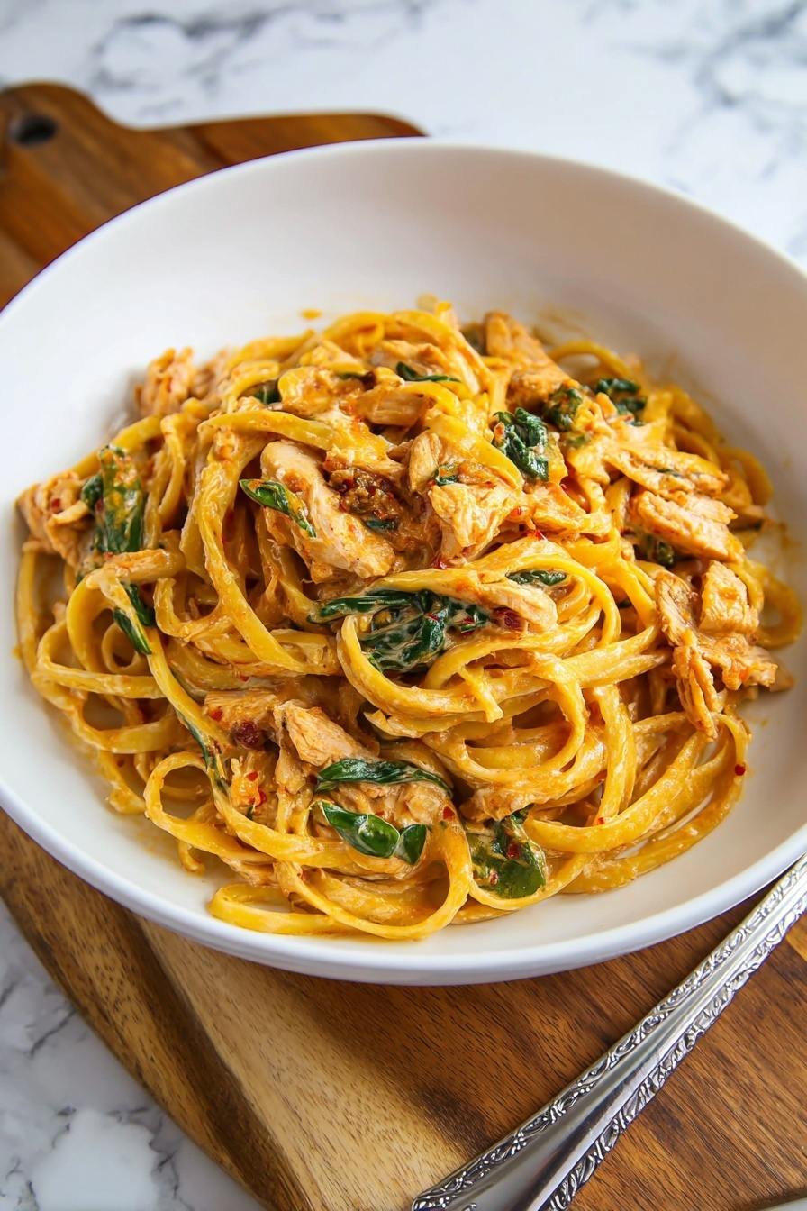 Creamy Tuscan Chicken - Serving Suggestion