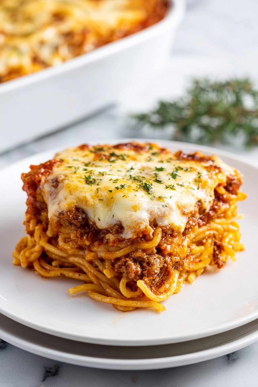 A top view of a black pan with a silver rim sitting on a white marbled surface. Inside the pan, there are two main layers side by side: on the left side, ground meat with a pinkish-red color and a slightly coarse texture, sprinkled with black pepper; on the right side, chopped white onions with a juicy and slightly translucent texture. The pan handle extends out of the frame towards the top right corner. Photo taken with an iphone --ar 2:3 --v 7