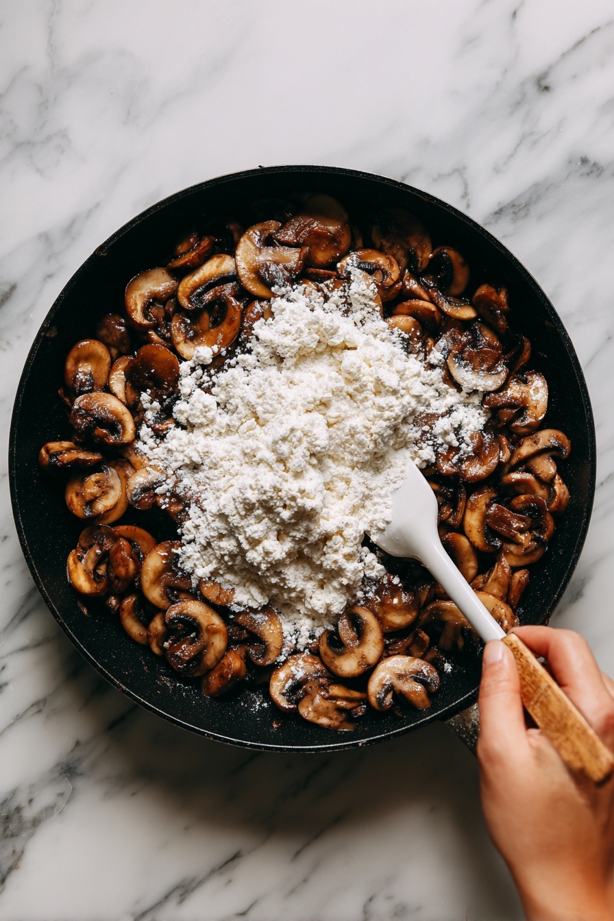 A white plate holds three main parts: two slices of brown meatloaf covered with smooth brown gravy rest on one side, next to a mound of creamy white mashed potatoes with the same brown gravy drizzled over the top, and on the other side is a pile of bright green cooked green beans mixed with golden brown sliced almonds. The plate sits on a blue, beige, and black checkered cloth placed on a white marbled surface. photo taken with an iphone --ar 2:3 --v 7