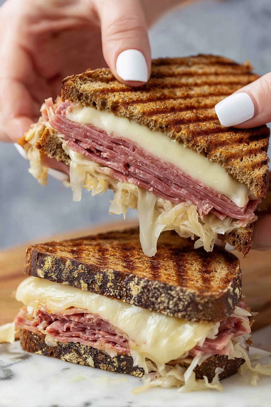 The image shows two halves of dark brown bread with a rough texture laid flat on a wooden surface. Next to them, the same two bread halves are topped with a thick layer of shredded pale yellow cheese that spreads slightly beyond the edges of the bread. The wooden surface has visible grain lines and knots, enhancing the rustic look of the scene. photo taken with an iphone --ar 2:3 --v 7
